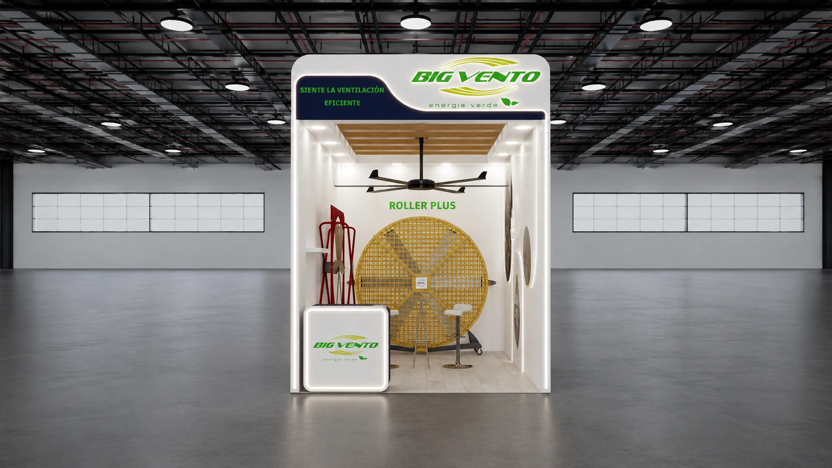 Stand de Big Vento en AHR Expo México 2026